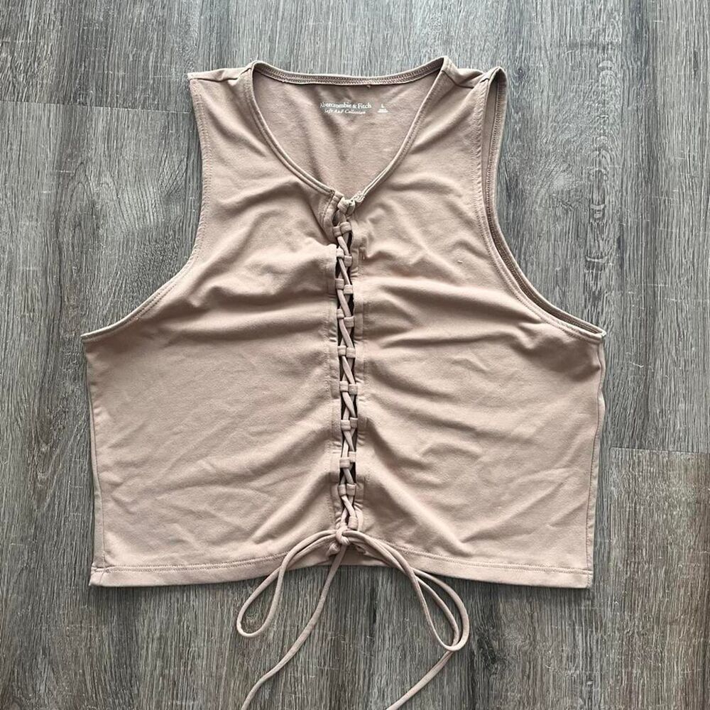 Abercrombie Tied Crop Top